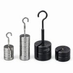 Slotted Weight Iron Rust C.P.Proof (Set of five)